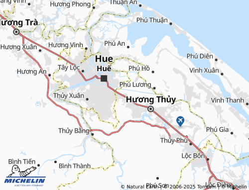 MICHELIN Thủy Dương map - ViaMichelin