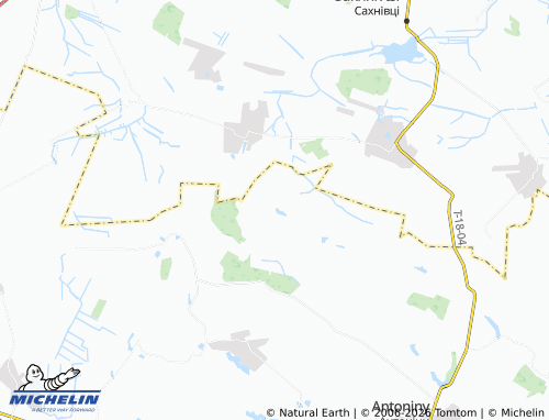 Carte MICHELIN Vaskivchyky - ViaMichelin