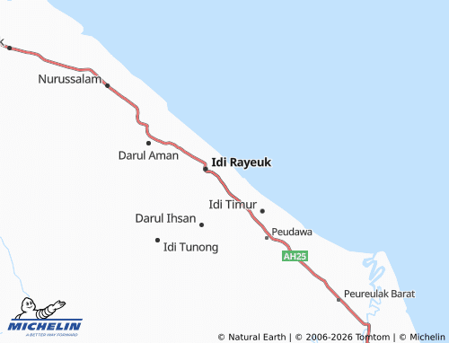 Mapa MICHELIN Kampung Tanjong - ViaMichelin