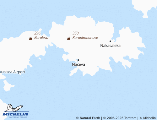 MICHELIN Naceva map - ViaMichelin