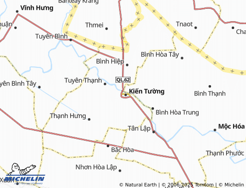 MICHELIN Phường 3 map - ViaMichelin