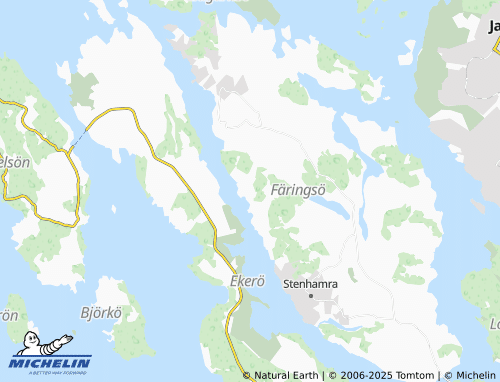 MICHELIN Sånga-Säby map - ViaMichelin