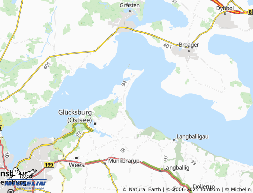 MICHELIN Drei map - ViaMichelin