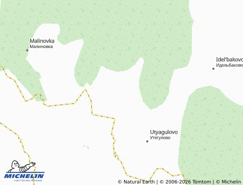 MICHELIN-Landkarte Idyash - ViaMichelin
