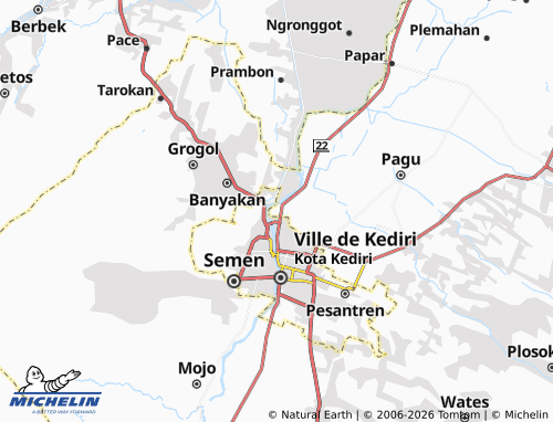 Mapa MICHELIN Jongbiru - ViaMichelin