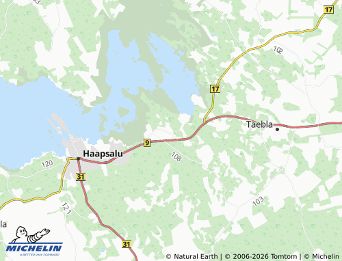 Mapa MICHELIN Herjava - ViaMichelin