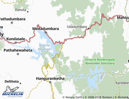 Mappa MICHELIN Puwakgahadiwela - ViaMichelin