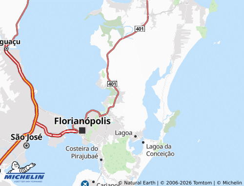 Mapa MICHELIN Saco Grande - ViaMichelin