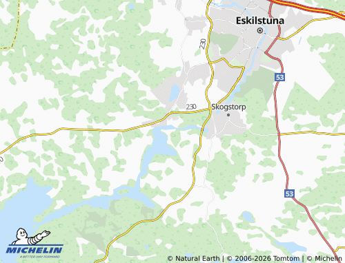 Carte MICHELIN Hyndevadstrand - ViaMichelin