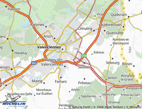 Mappa MICHELIN Marly - ViaMichelin