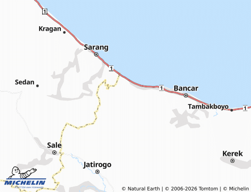 MICHELIN Latsari map - ViaMichelin