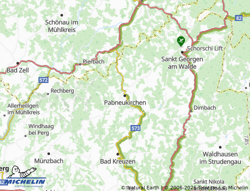 Mapa MICHELIN Pabneukirchen - ViaMichelin