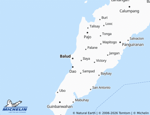Mappa MICHELIN Poblacion - ViaMichelin