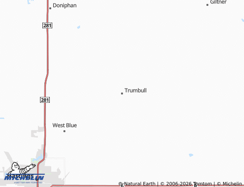Mappa MICHELIN Trumbull - ViaMichelin