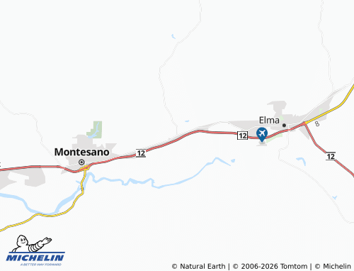 Mapa MICHELIN Brady - ViaMichelin