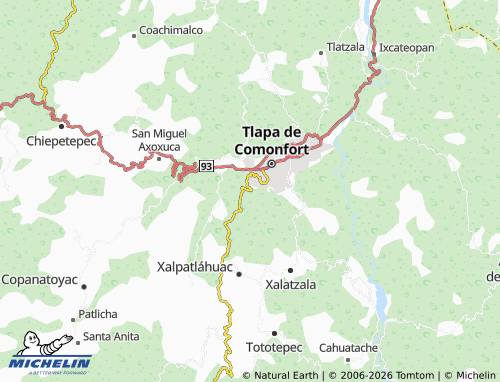 Mapa MICHELIN El Paraíso - ViaMichelin