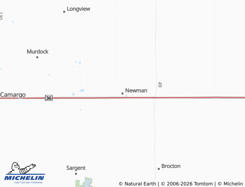 MICHELIN Newman map - ViaMichelin