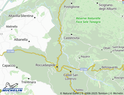 MICHELIN Case Ricco map - ViaMichelin