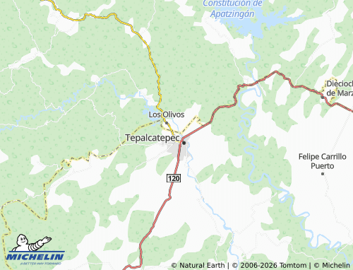 Mapa MICHELIN La Mezquitera - ViaMichelin