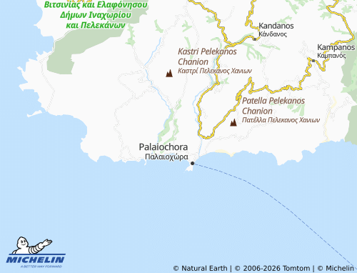 Carte MICHELIN Vasilaki - ViaMichelin
