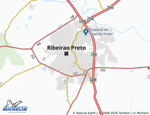 Mapa MICHELIN Subsetor Leste Um - ViaMichelin