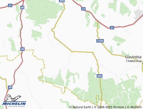 MICHELIN Belitsa map - ViaMichelin