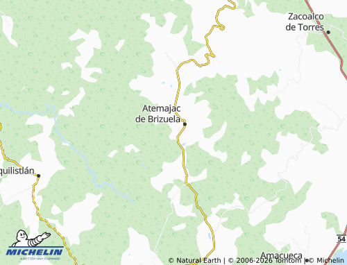 MICHELIN La Virgen map - ViaMichelin