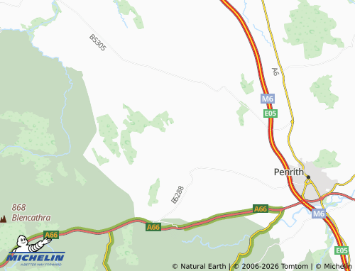 MICHELIN Johnby map - ViaMichelin