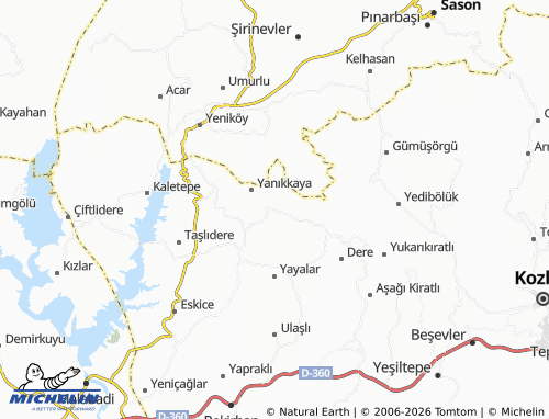 Mappa MICHELIN Danagöze - ViaMichelin