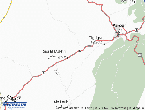 MICHELIN Seedi Oday map - ViaMichelin