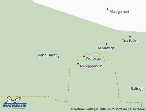 MICHELIN Wamiru map - ViaMichelin