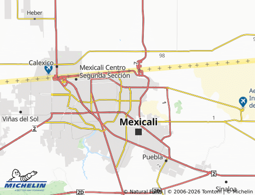 MICHELIN Coronado map - ViaMichelin