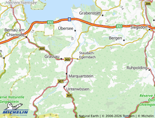 Mappa MICHELIN Staudach-Egerndach - ViaMichelin