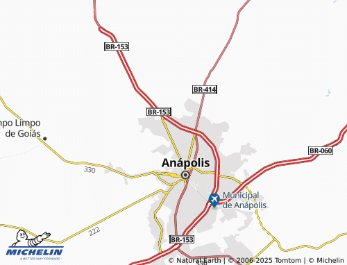 MICHELIN Vila Harmonia map - ViaMichelin