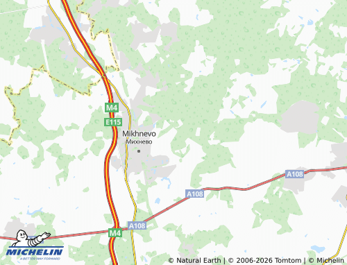 Carte MICHELIN Dolina SNT - ViaMichelin