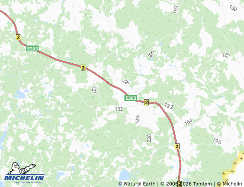 Mappa MICHELIN Juraski - ViaMichelin