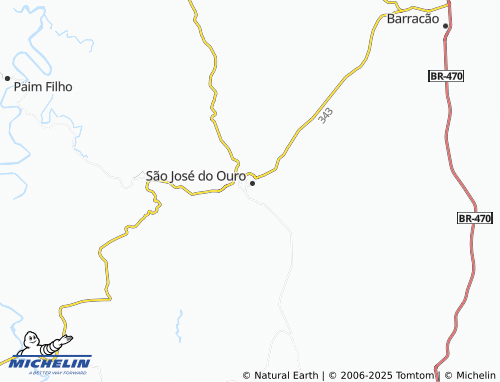 MICHELIN Operario map - ViaMichelin
