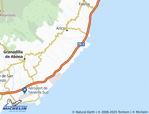 Mapa MICHELIN Las Listadas - ViaMichelin