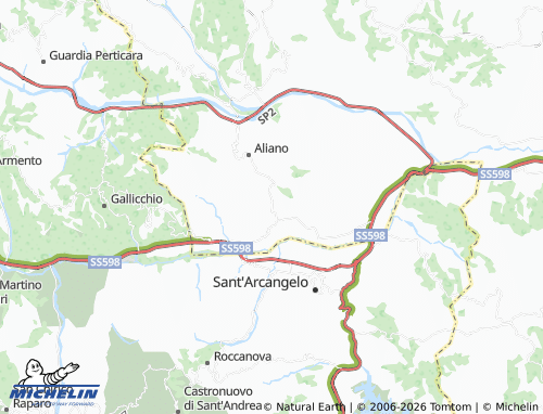 MICHELIN Vituri map - ViaMichelin