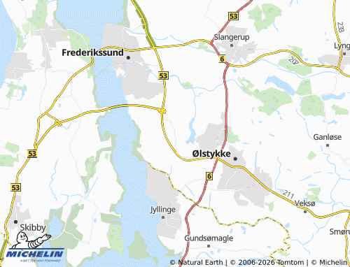 Mappa MICHELIN Store Rørbæk - ViaMichelin