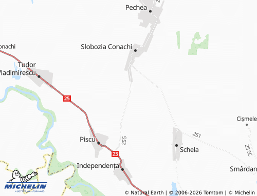 Mappa MICHELIN Izvoarele - ViaMichelin