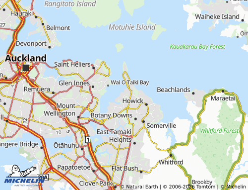 Mapa MICHELIN Half Moon Bay - ViaMichelin