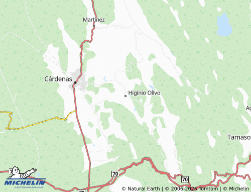 Mappa MICHELIN Higinio Olivo - ViaMichelin