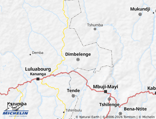Mapa MICHELIN Dimbelenge - ViaMichelin