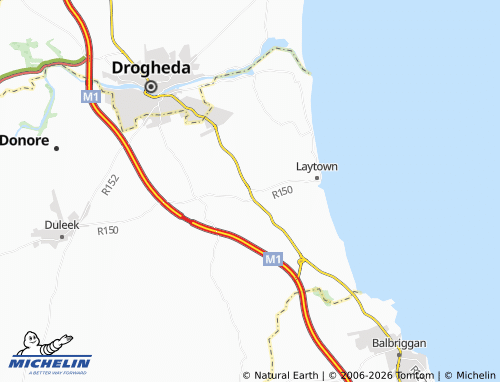 MICHELIN Julianstown map - ViaMichelin