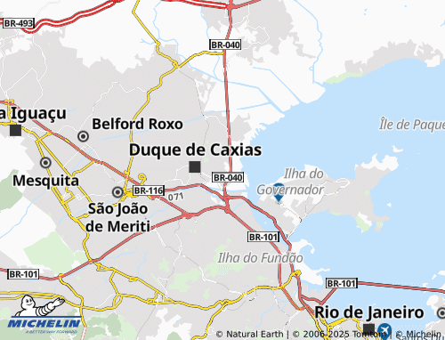MICHELIN Jardim Panamá map - ViaMichelin