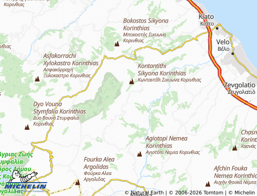MICHELIN Gonoussa map - ViaMichelin