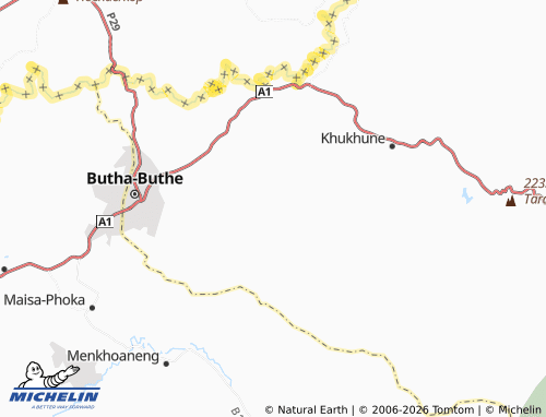 MICHELIN Ha Mohlanka map - ViaMichelin