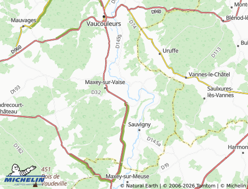 Mapa MICHELIN Taillancourt - ViaMichelin