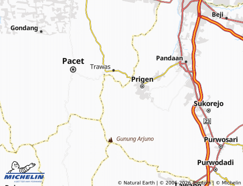 Mapa MICHELIN Lumbang Rejo - ViaMichelin